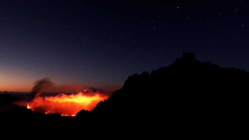 15/11/2021. La superficie afectada en La Palma por la erupción volcánica se eleva a 1.019,79 hectáreas.
