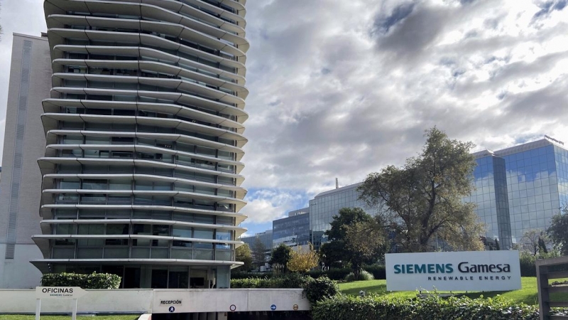 La sede en Madrid de Siemens Gamesa. E.P./Eduardo Parra