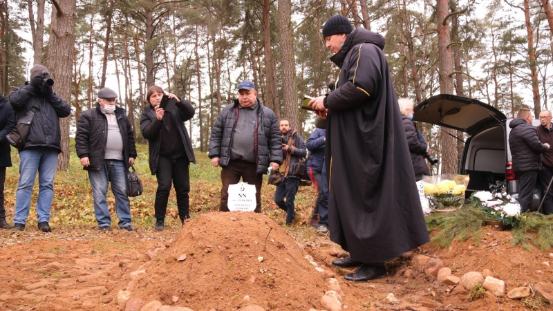 El cuerpo se encuentra en un lugar reservado del cementerio para migrantes.