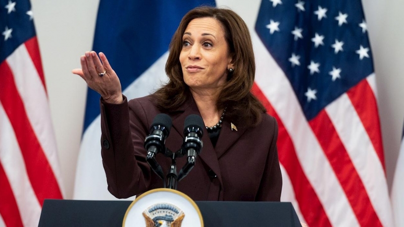 12/11/2021 La vicepresidenta de EEUU, Kamala Harris