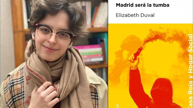 La escritora Elizabeth Duval, autora de la novela 'Madrid será la tumba'.