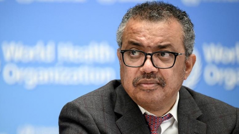 El director general de la Organización Mundial de la Salud, Tedros Adhanom Ghebreyesus.