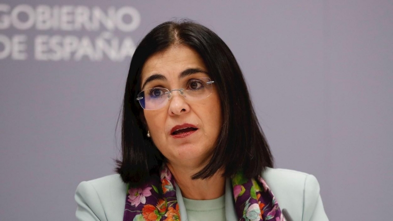 La ministra de Sanidad, Carolina Darias.