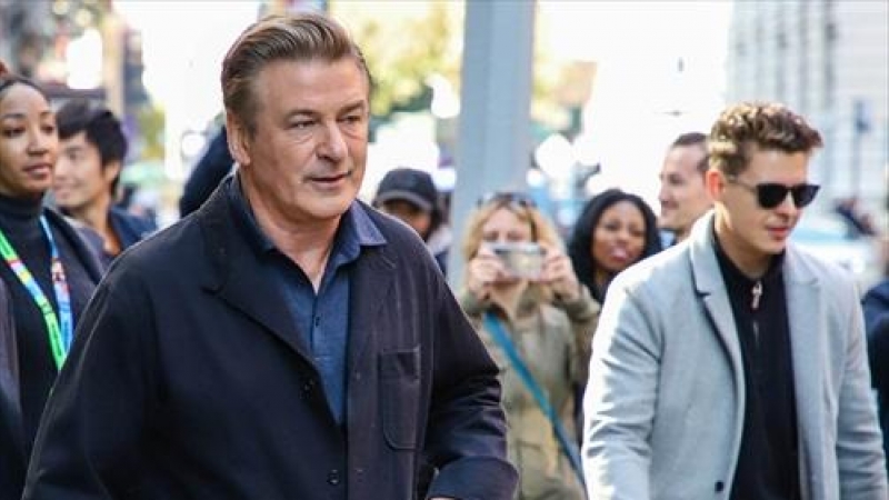 El actor estadounidense Alec Baldwin es visto en el barrio de Soho de Nueva York, el pasado 21 de octubre de 2021.