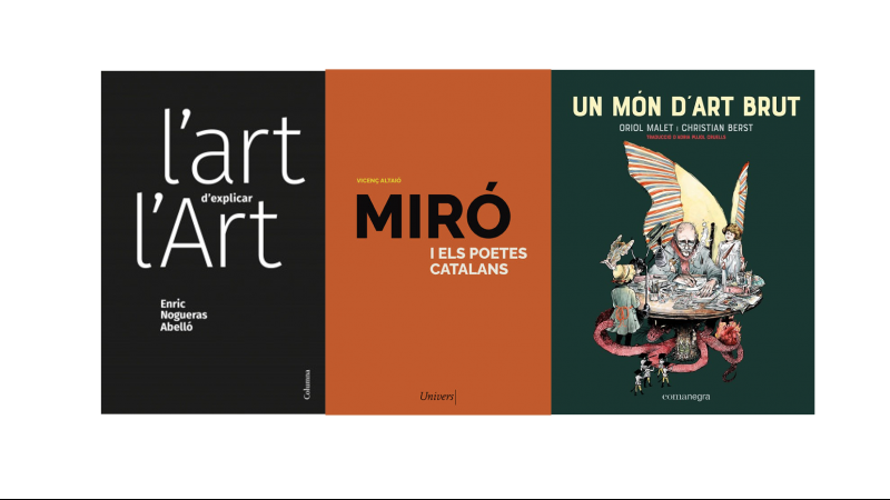 Tres llibres sobre art que us ho recomanem.