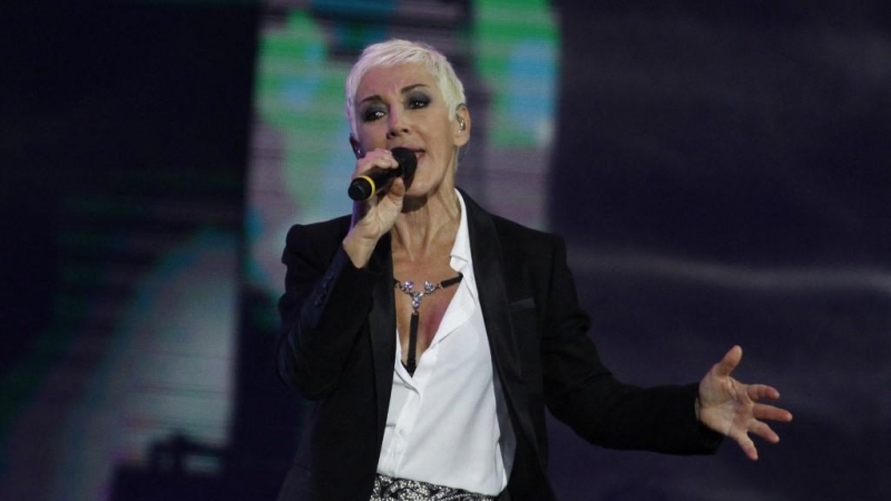 La cantante española Ana Torroja en la 57a edición del Festival de la Canción de Viña del Mar en Viña del Mar, Chile, el 23 de febrero de 2016