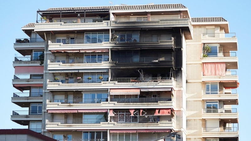 Incendio en Vilassar de Mar