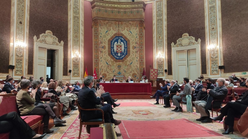 La Universidad Complutense de Madrid y el Gobierno de España honran la memoria de los rectores represaliados por el franquismo