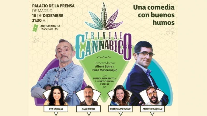 Cartel de 'Una comedia con buenos humos'.