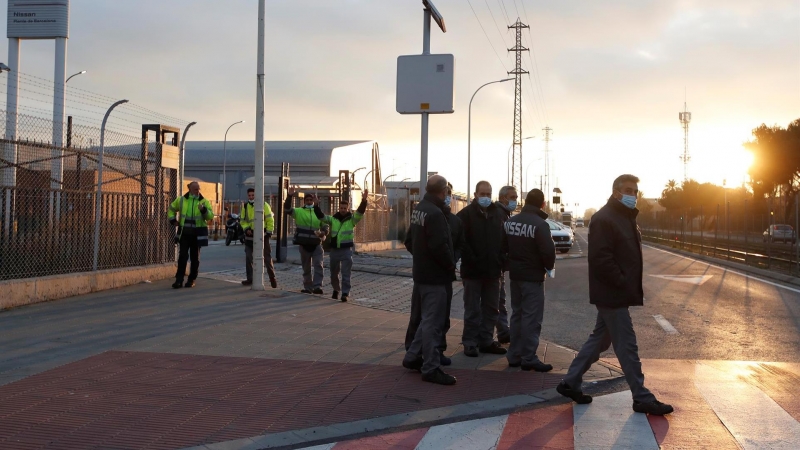 Cierre de la factoria Nissan en Barcelona