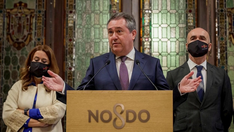 El secretario general del PSOE de Andalucía y todavía alcalde de Sevilla, Juan Espadas.