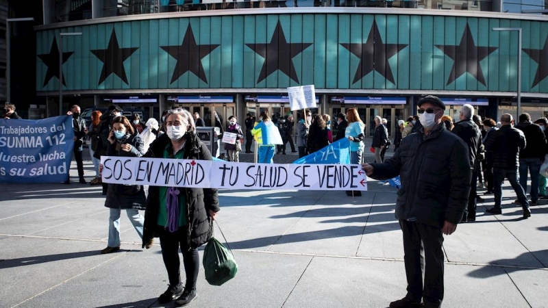 Protestas sanidad Madrid