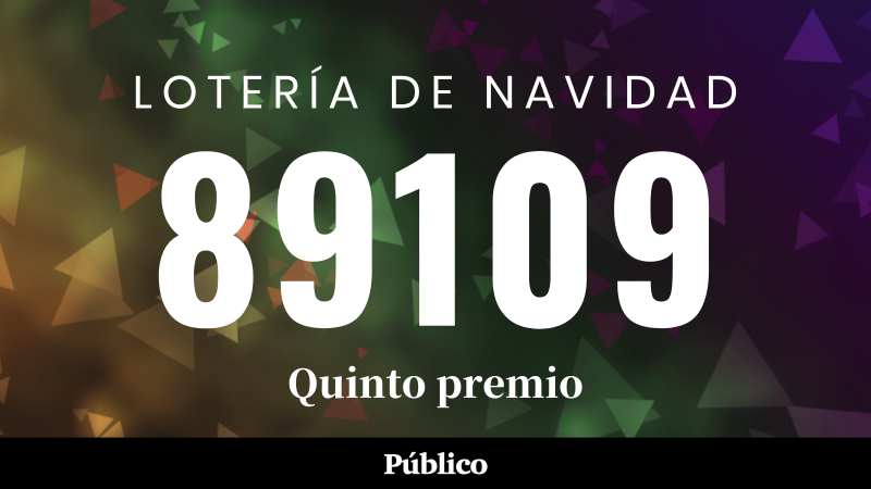 El último quinto premio del sorteo, el 89109