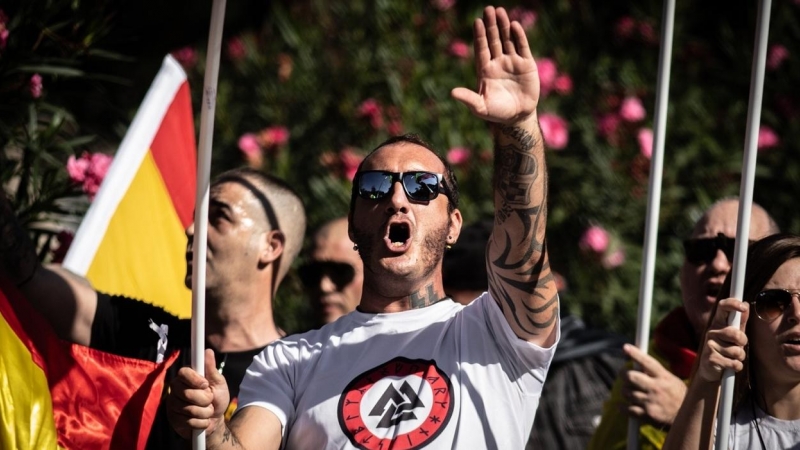 Neonazi en Barcelona