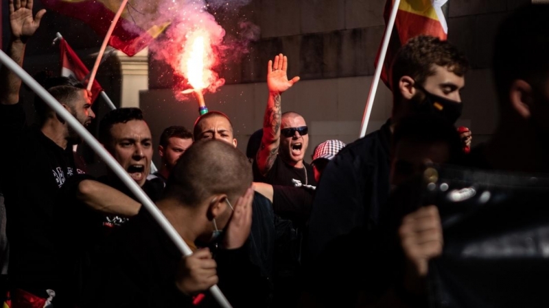 Neonazis en Barcelona