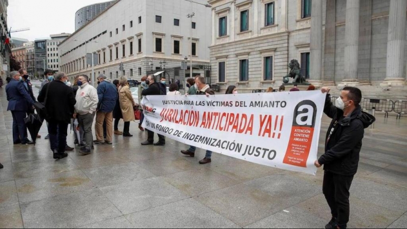 protesta ante el Congreso de los Diputados