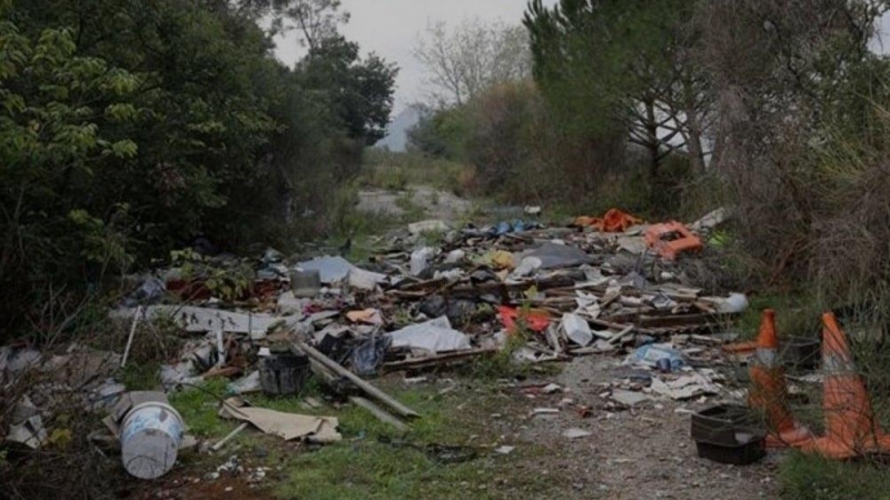 Una imatge de la zona de Montcada on hi ha les barraques en què vivien les víctimes de la mala combustió.