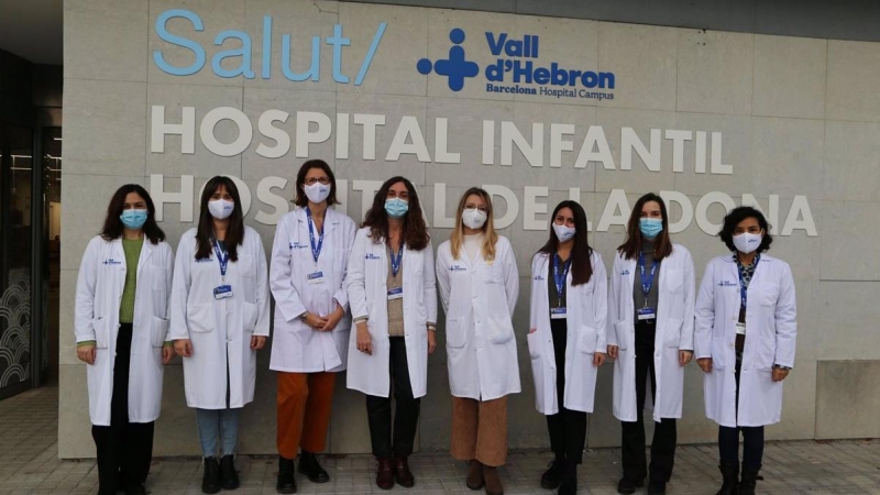 Equipo de la Unidad de Atención a las Violencias hacia la Infancia y la Adolescencia del Hospital Vall d'Hebron.