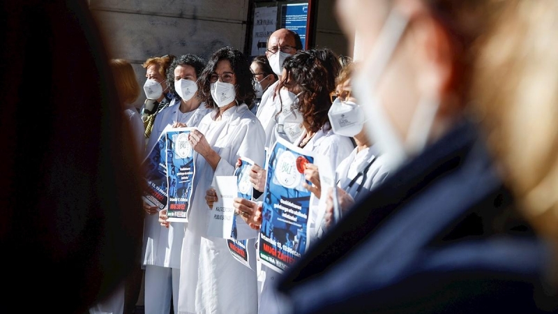 Protesta sanitarios Euskadi
