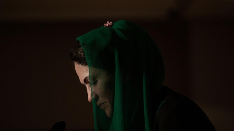 La parlamentaria y activista afgana, Fawzia Koofi, durante el acto por el que ha recibido el Premio Casa Asia 2021.