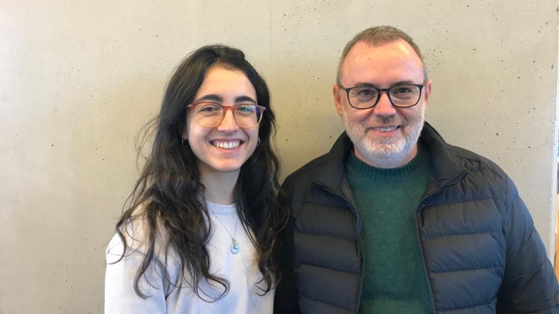 Carla Izcara i Ernest Cañada, coordinadors de 'Turismos de proximidad'.