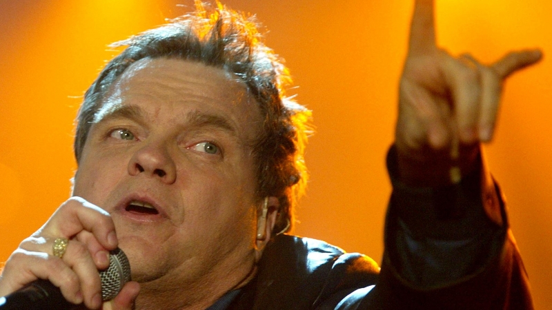 Fotografía de archivo. Meat Loaf cantando 'Wetten Dass' en un programa de televisión.