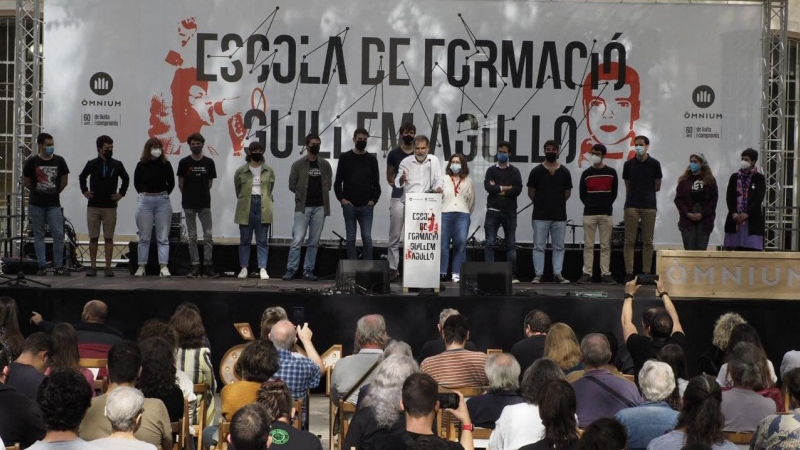 Acte de presentació de l'escola Guillem Agulló.