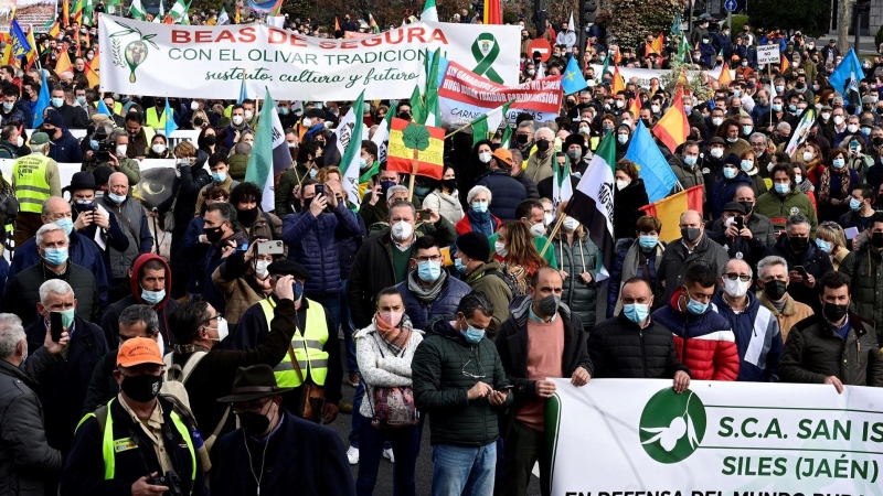 /2022.- La Asociación para el Desarrollo y Defensa del Mundo Rural, Alma Rural, ha convocado este domingo una manifestación en Madrid en protesta por la situación que sufre el mundo rural y sus actividades