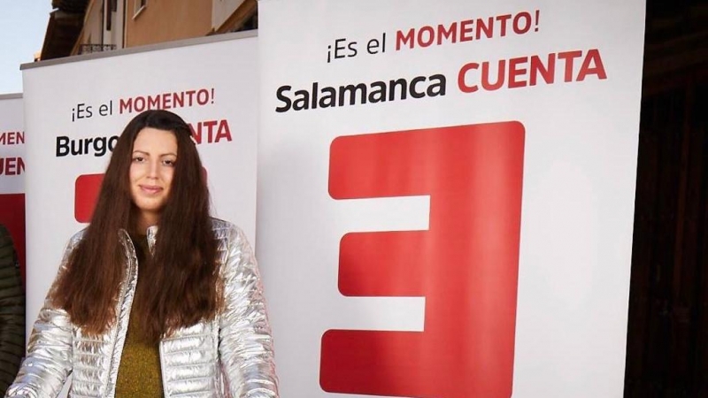 Verónica Santos, cabeza de lista de España Vaciada Salamanca.