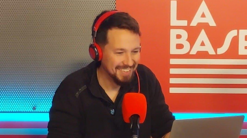 Pablo Iglesias en La Base