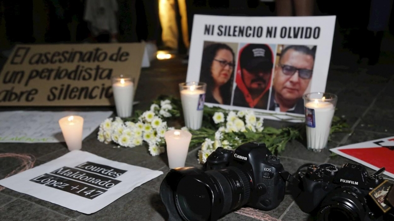 Asesinato a periodistas en México