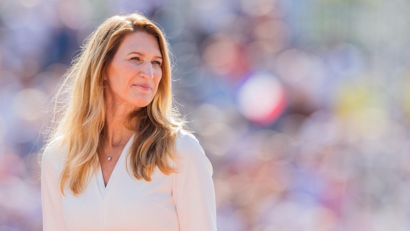 01/02/2022-La tenista alemana retirada Steffi Graf asiste a la ceremonia de entrega de premios del Campeonato Europeo FEI 2019.