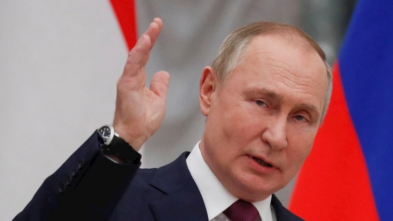 El presidente de Rusia, Vladímir Putin.