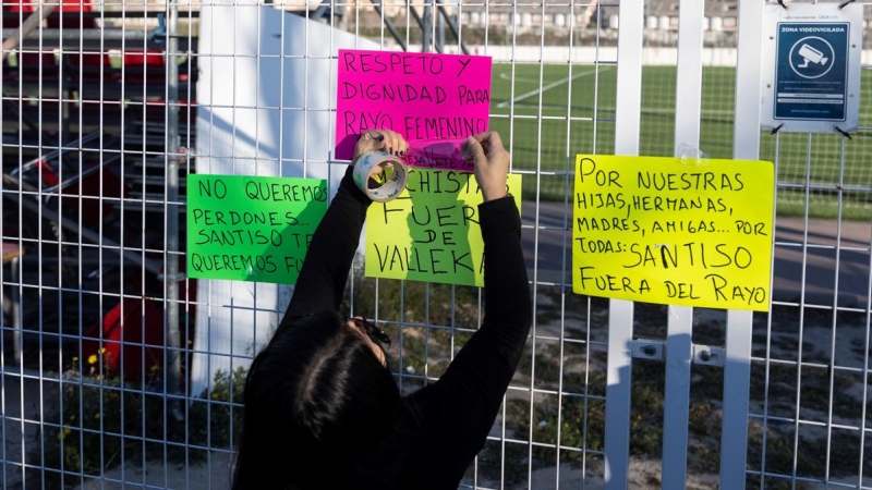 Protesta Vallecas machismo