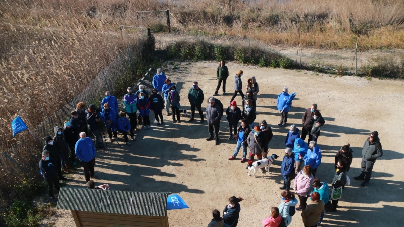 L'activitat impulsada per SEO BirdLife, PICampall i la Plataforma en Defensa de l'Ebre ha reunit una quarantena de persones.