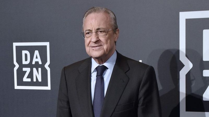 El presidente del Real Madrid y de la constructora ACS, Florentino Pérez.