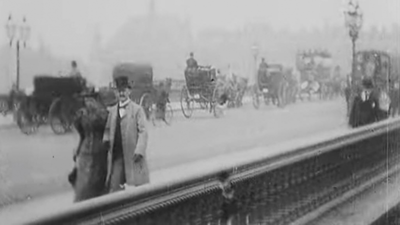 Fotograma Blackfriars Bridge (1896).