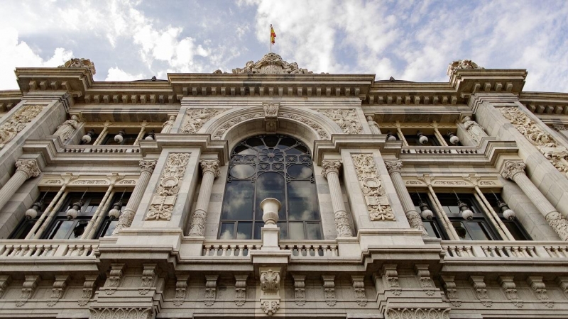 Fachada del edificio del Banco de España, en el centro de Madrid. — Eduardo Parra / EUROPA PRESS