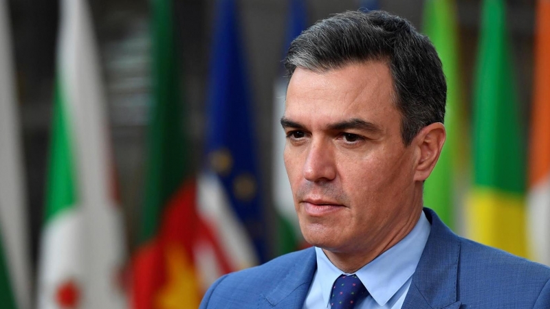 El presidente del Gobierno, Pedro Sánchez, este jueves en Bruselas.