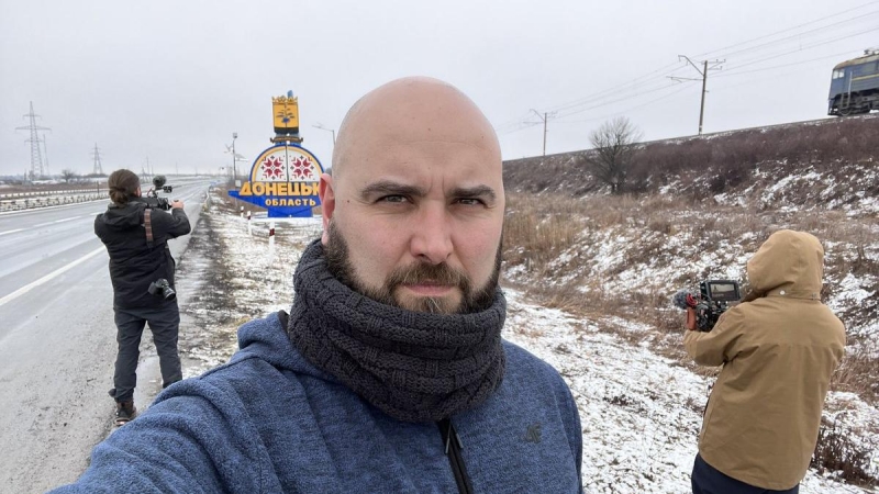 03/02/2022 El periodista Pablo González,  ha sido detenido en la localidad polaca de Rzeszow, en la frontera con Ucrania, donde se encontraba informando sobre la crisis de refugiados