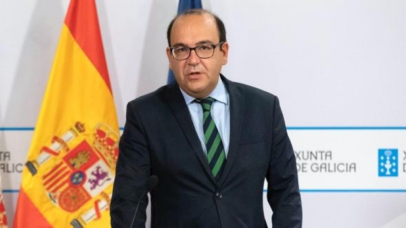 4/3/2022 Álvaro Pérez López, en su toma de posesión como secretario xeral de Presidencia