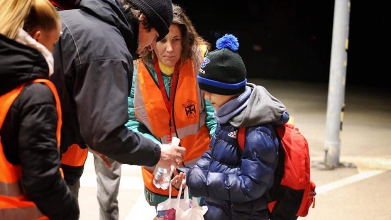 Un niño ucraniano de 11 años llegó solo a Eslovaquia