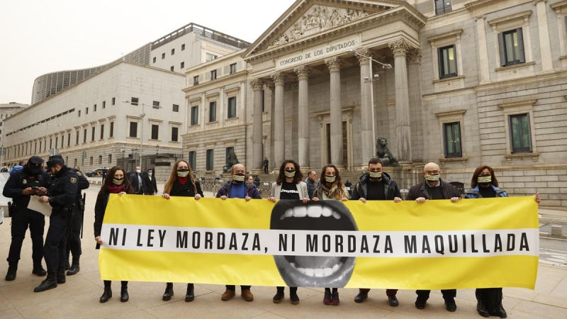 Acto contra la ley mordaza