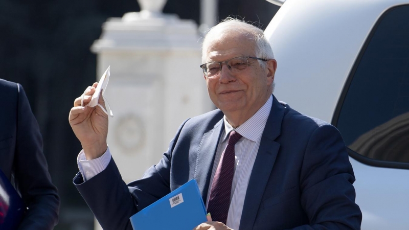 El jefe de la diplomacia europea, Josep Borrell, este lunes.