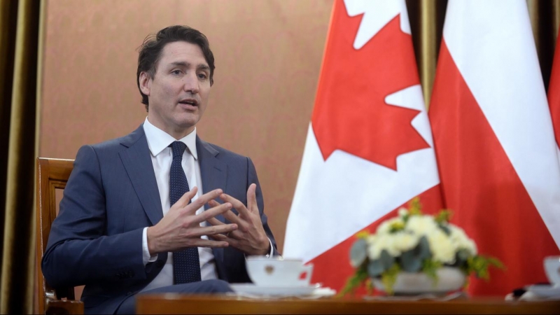 El primer ministro de Canadá, Justin Trudeau.