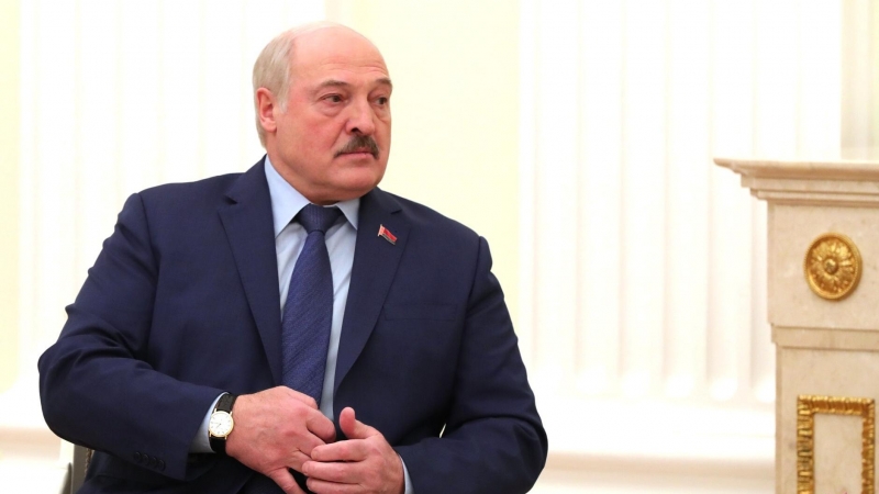 El presidente bielorruso, Alexander Lukashenko, el pasado día 11 de marco en Moscú.