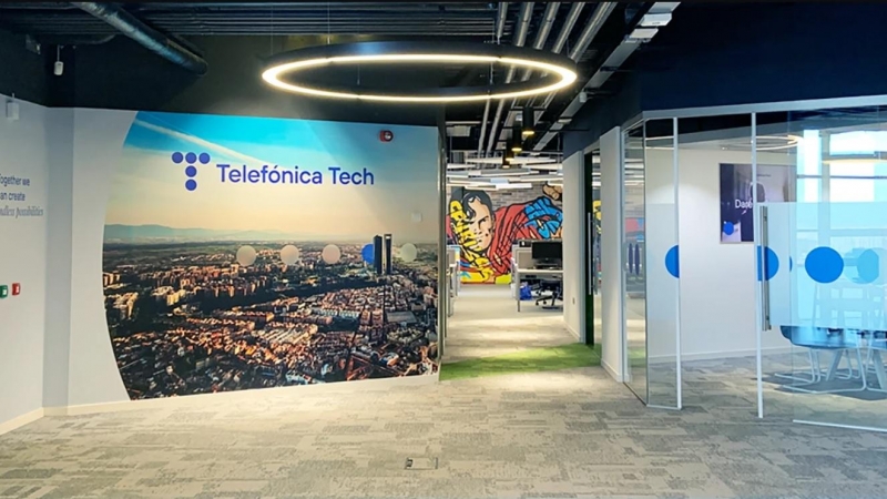 Oficinas Telefónica Tech en Dublín.