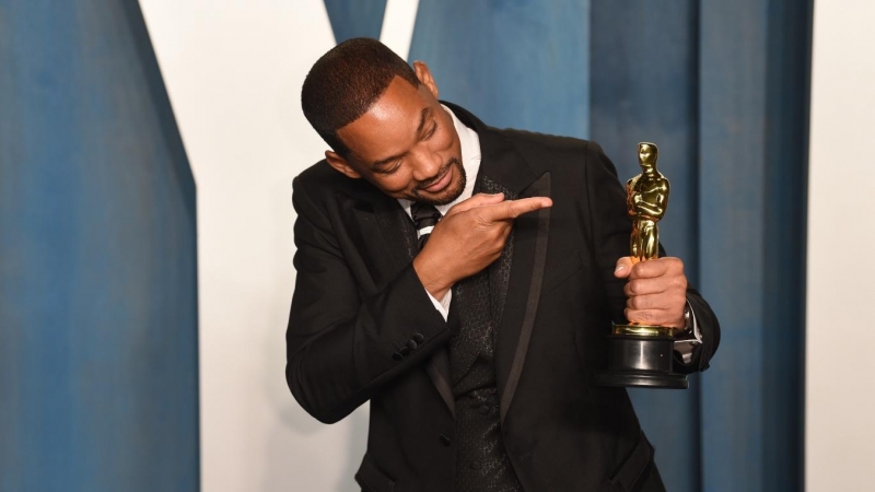 (28/03/2022) Will Smith en la fiesta de Vanity Fair tras la gala de los Oscar.