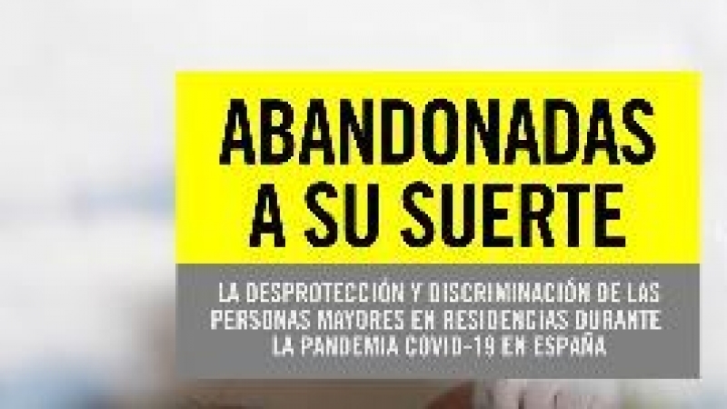 Amnistía Internacional en residencias mayores covid