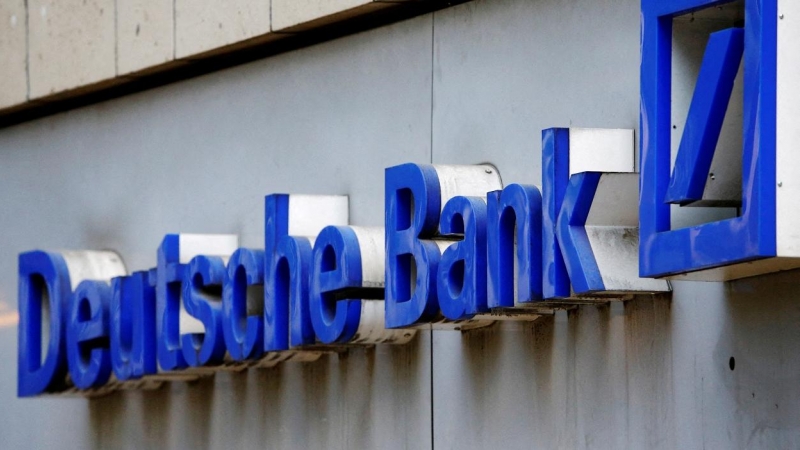 El logo de Deutsche Bank en una oficina en Colonia (Alemania). REUTERS/Wolfgang Rattay